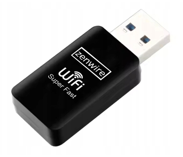 Zenwire Karta sieciowa Adapter WiFi USB 3.0 TOP-4608AC mini - 1604754 - zdjęcie 2
